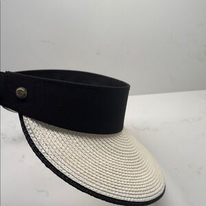 Eric Javits Black and white Women's Visor